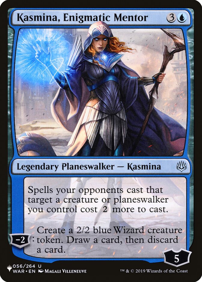 Kasmina, Enigmatic Mentor [The List] MTG Single Magic: The Gathering    | Red Claw Gaming