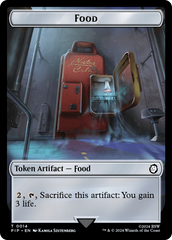 Food (0014) // Clue Double-Sided Token [Fallout Tokens] MTG Single Magic: The Gathering    | Red Claw Gaming