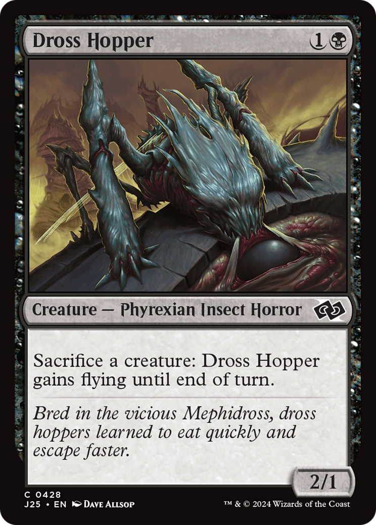 Dross Hopper [Foundations Jumpstart] MTG Single Magic: The Gathering | Red Claw Gaming