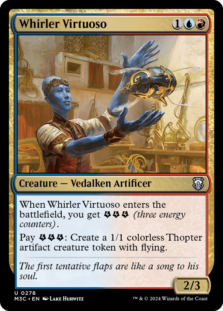 Whirler Virtuoso [Modern Horizons 3 Commander] MTG Single Magic: The Gathering    | Red Claw Gaming