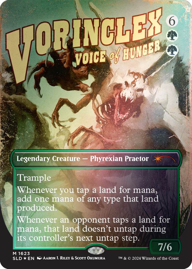 Vorinclex, Voice of Hunger (Rainbow Foil) [Secret Lair Drop Series] MTG Single Magic: The Gathering    | Red Claw Gaming