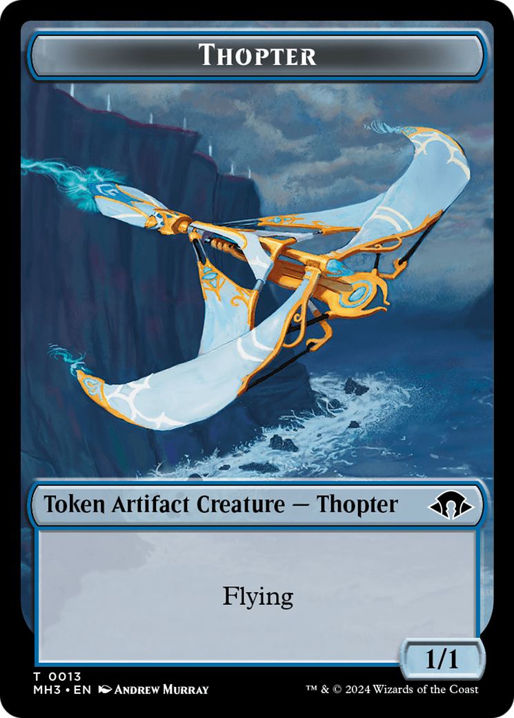 Phyrexian Germ // Thopter Double-Sided Token [Modern Horizons 3 Tokens] MTG Single Magic: The Gathering    | Red Claw Gaming