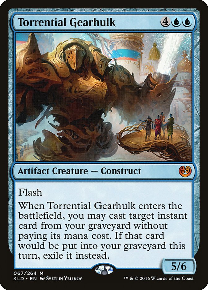 Torrential Gearhulk [Kaladesh] MTG Single Magic: The Gathering | Red Claw Gaming