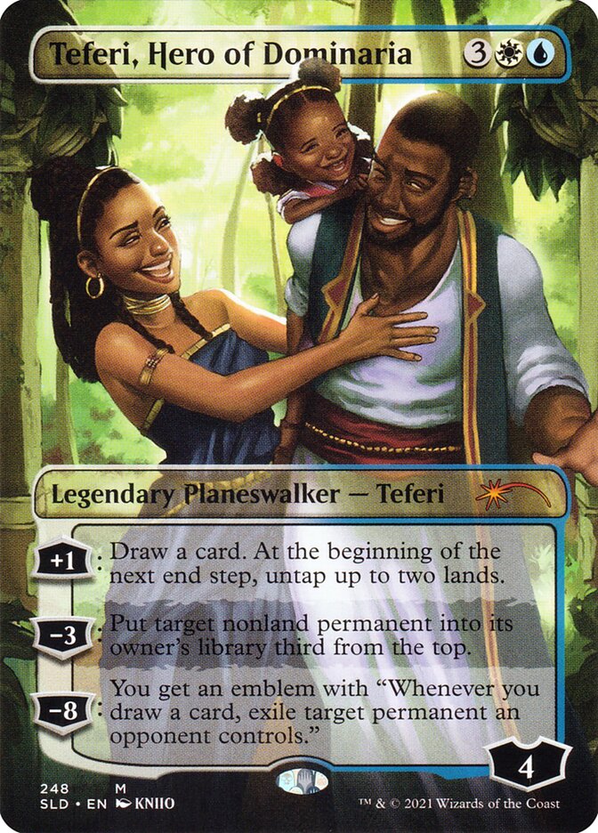 Teferi, Hero of Dominaria [Secret Lair Drop Series] MTG Single Magic: The Gathering    | Red Claw Gaming