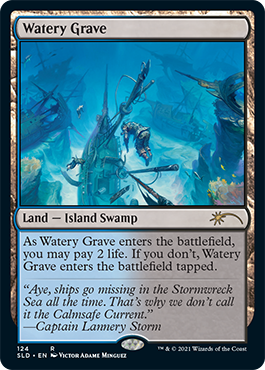 Watery Grave [Secret Lair Drop Series] MTG Single Magic: The Gathering | Red Claw Gaming