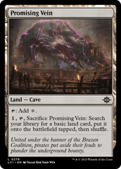 Promising Vein [The Lost Caverns of Ixalan] MTG Single Magic: The Gathering    | Red Claw Gaming