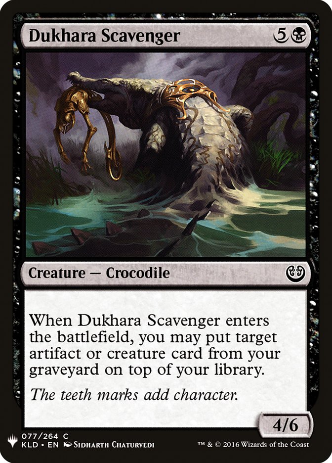 Dukhara Scavenger [Mystery Booster] MTG Single Magic: The Gathering    | Red Claw Gaming