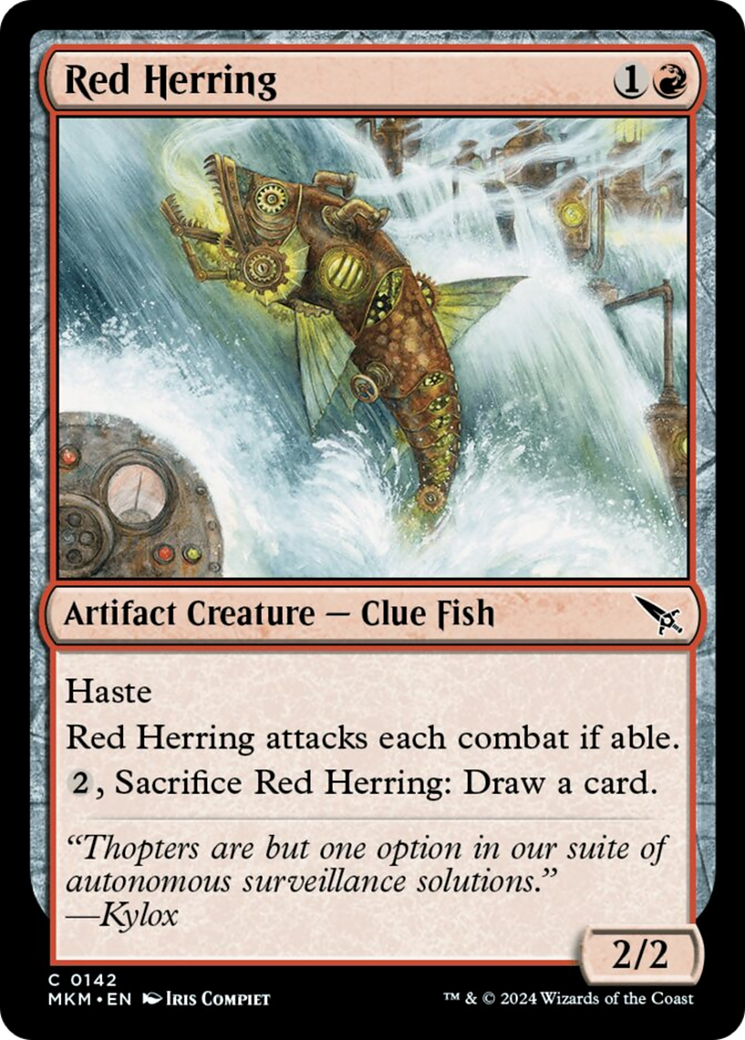 Red Herring [Murders at Karlov Manor] MTG Single Magic: The Gathering    | Red Claw Gaming