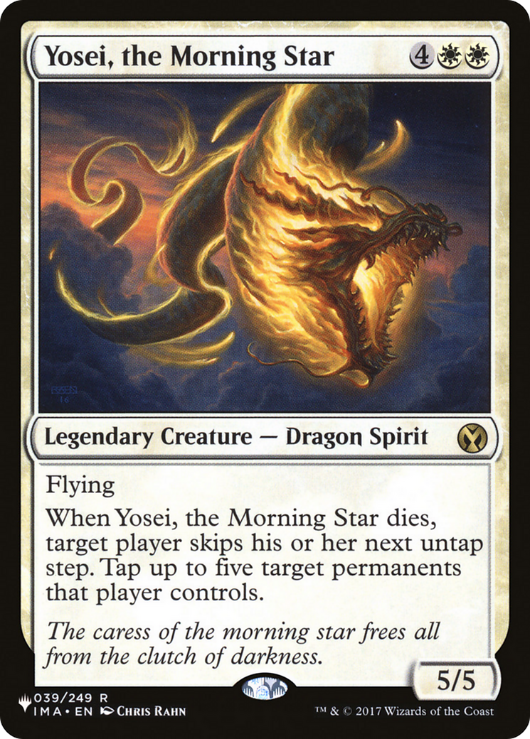 Yosei, the Morning Star [The List] MTG Single Magic: The Gathering | Red Claw Gaming