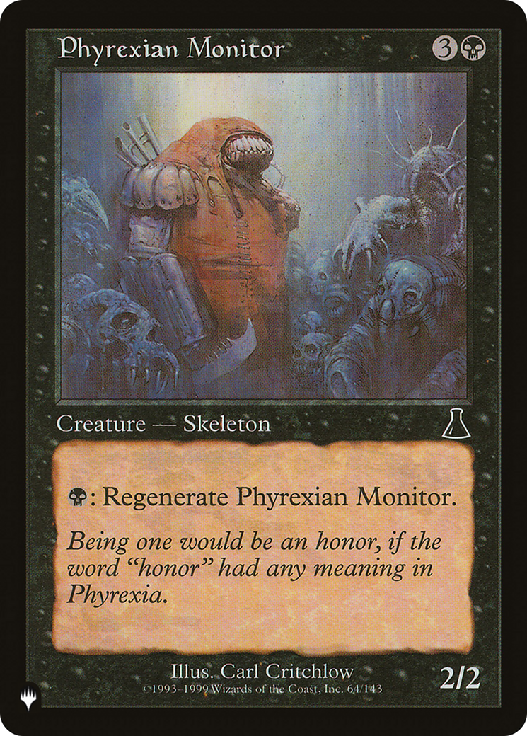 Phyrexian Monitor [The List] MTG Single Magic: The Gathering | Red Claw Gaming