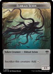 Eldrazi Scion // Phyrexian Beast Double-Sided Token [Commander Masters Tokens] MTG Single Magic: The Gathering    | Red Claw Gaming