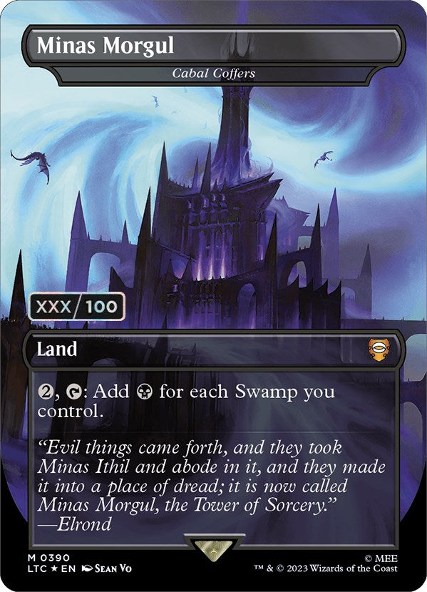 Minas Morgul - Cabal Coffers (Serialized) [The Lord of the Rings: Tales of Middle-Earth Commander] MTG Single Magic: The Gathering | Red Claw Gaming