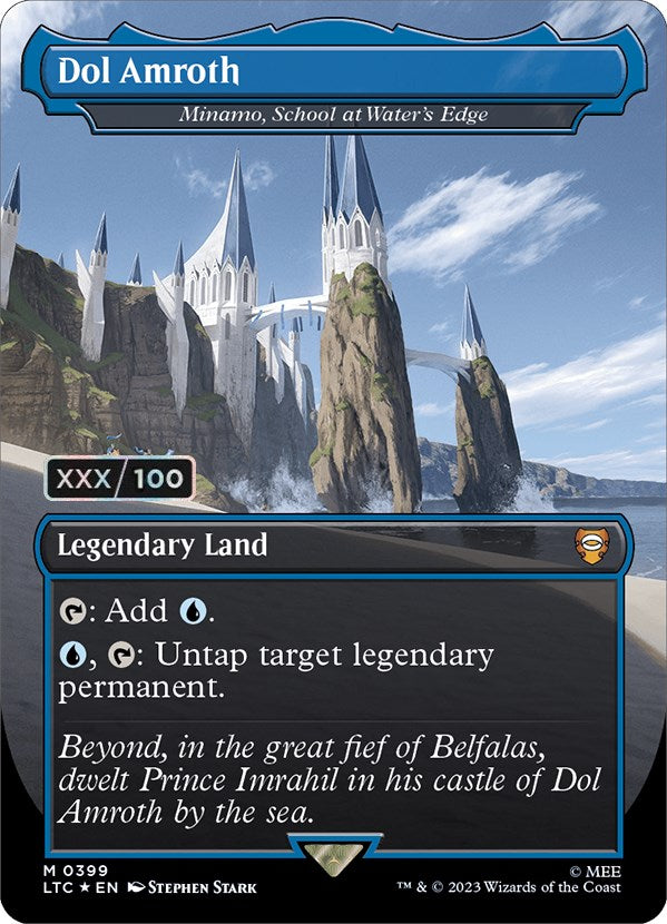 Dol Amroth - Minamo, School at Water's Edge (Serialized) [The Lord of the Rings: Tales of Middle-Earth Commander] MTG Single Magic: The Gathering | Red Claw Gaming