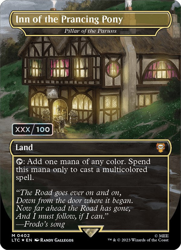 Inn of the Prancing Pony - Pillar of the Paruns (Serialized) [The Lord of the Rings: Tales of Middle-Earth Commander] MTG Single Magic: The Gathering | Red Claw Gaming