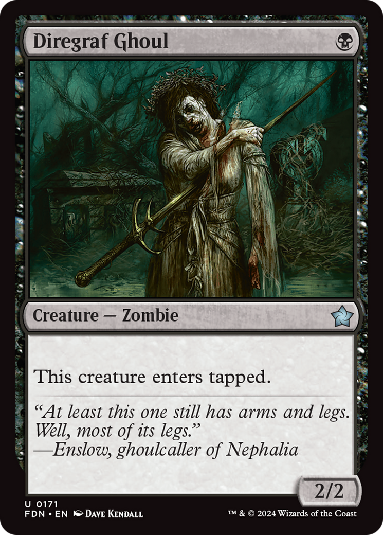 Diregraf Ghoul [Foundations] MTG Single Magic: The Gathering | Red Claw Gaming