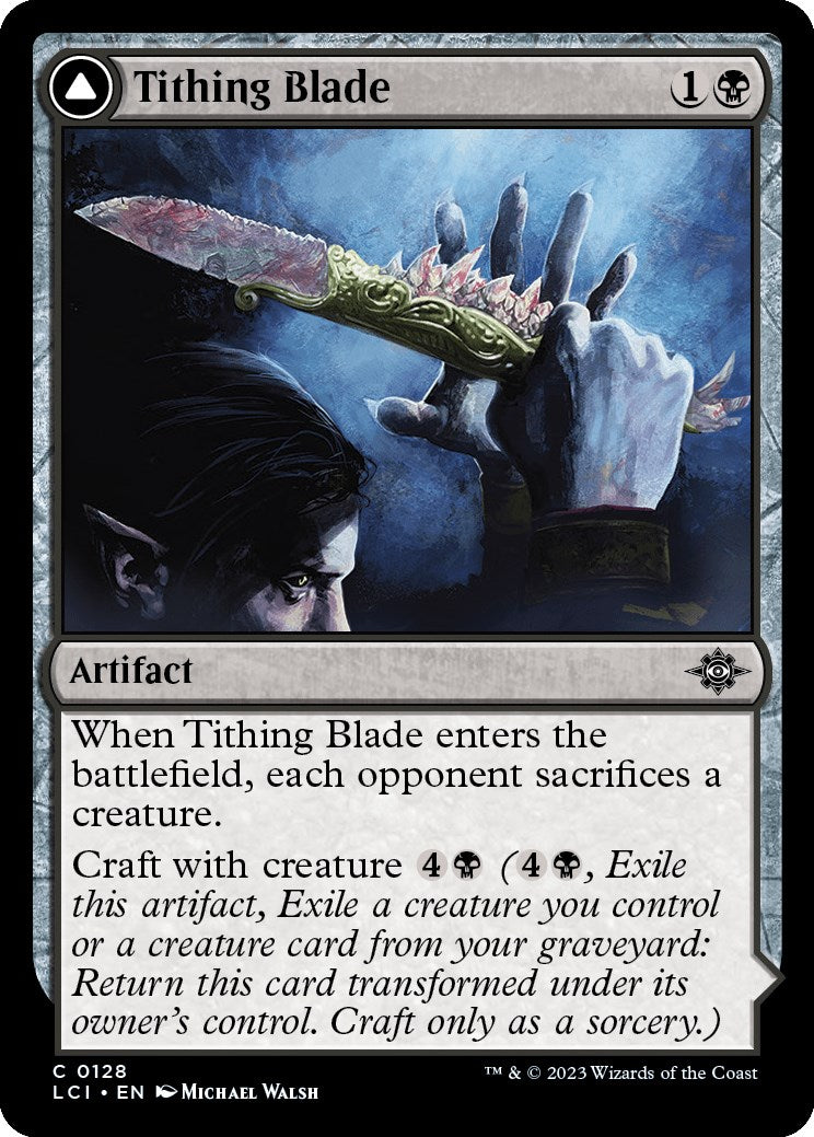 Tithing Blade [The Lost Caverns of Ixalan] MTG Single Magic: The Gathering    | Red Claw Gaming