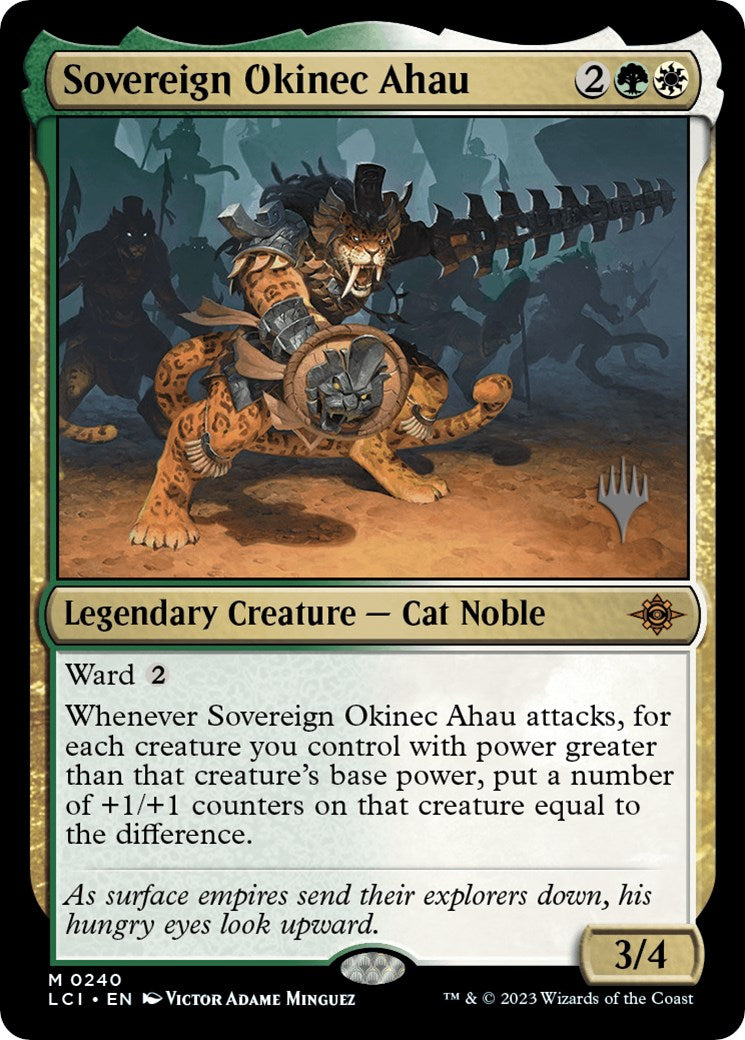 Sovereign Okinec Ahau (Promo Pack) [The Lost Caverns of Ixalan Promos] MTG Single Magic: The Gathering    | Red Claw Gaming