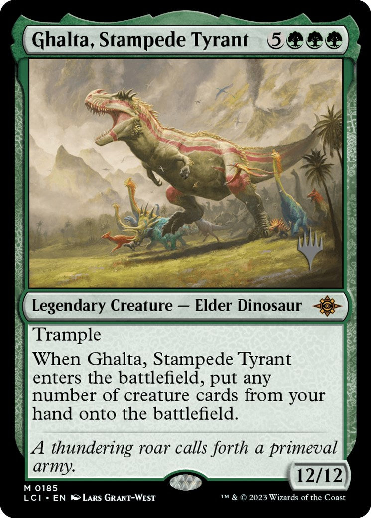 Ghalta, Stampede Tyrant (Promo Pack) [The Lost Caverns of Ixalan Promos] MTG Single Magic: The Gathering    | Red Claw Gaming