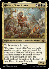 Gishath, Sun's Avatar (Promo Pack) [The Lost Caverns of Ixalan Promos] MTG Single Magic: The Gathering    | Red Claw Gaming