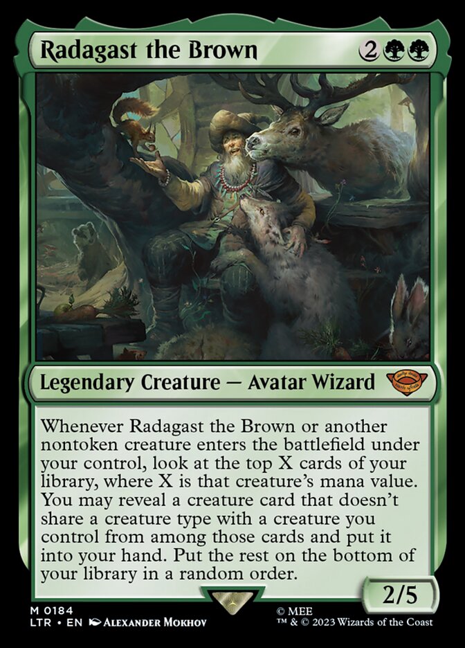 Radagast the Brown [The Lord of the Rings: Tales of Middle-Earth] MTG Single Magic: The Gathering | Red Claw Gaming