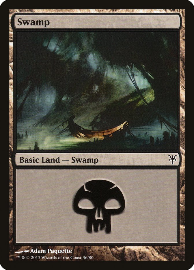 Swamp (36) [Duel Decks: Sorin vs. Tibalt] MTG Single Magic: The Gathering    | Red Claw Gaming