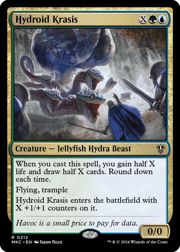 Hydroid Krasis [Murders at Karlov Manor Commander] MTG Single Magic: The Gathering    | Red Claw Gaming