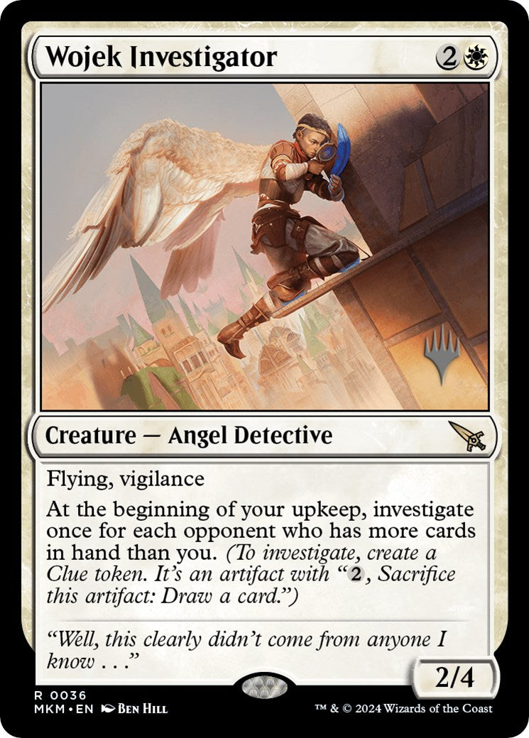 Wojek Investigator (Promo Pack) [Murders at Karlov Manor Promos] MTG Single Magic: The Gathering | Red Claw Gaming