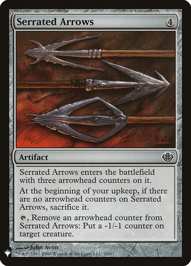 Serrated Arrows [Mystery Booster] MTG Single Magic: The Gathering | Red Claw Gaming