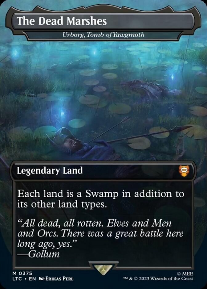 The Dead Marshes - Urborg, Tomb of Yawgmoth [The Lord of the Rings: Tales of Middle-Earth Commander] MTG Single Magic: The Gathering | Red Claw Gaming