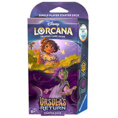 Ursula's Return - Starter Deck (Amber & Amethyst) Lorcana Sealed Disney    | Red Claw Gaming