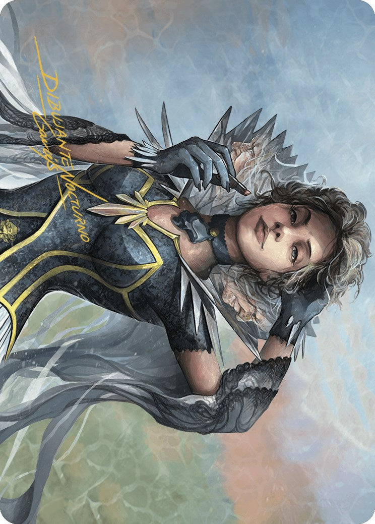 Eriette, the Beguiler Art Card (Gold-Stamped Signature) [Outlaws of Thunder Junction Art Series] MTG Single Magic: The Gathering    | Red Claw Gaming