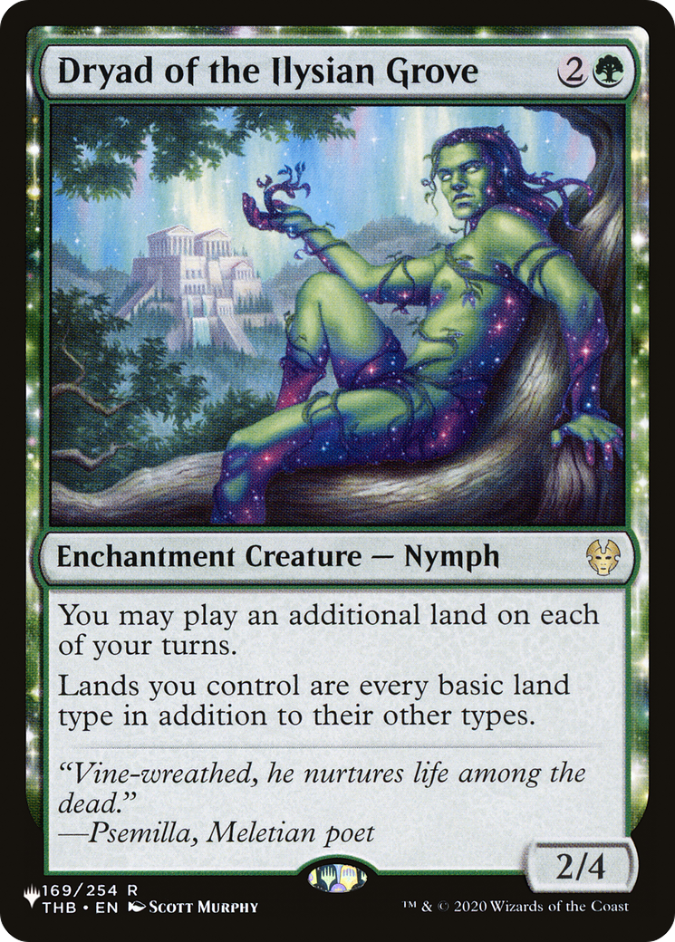 Dryad of the Ilysian Grove [The List] MTG Single Magic: The Gathering | Red Claw Gaming