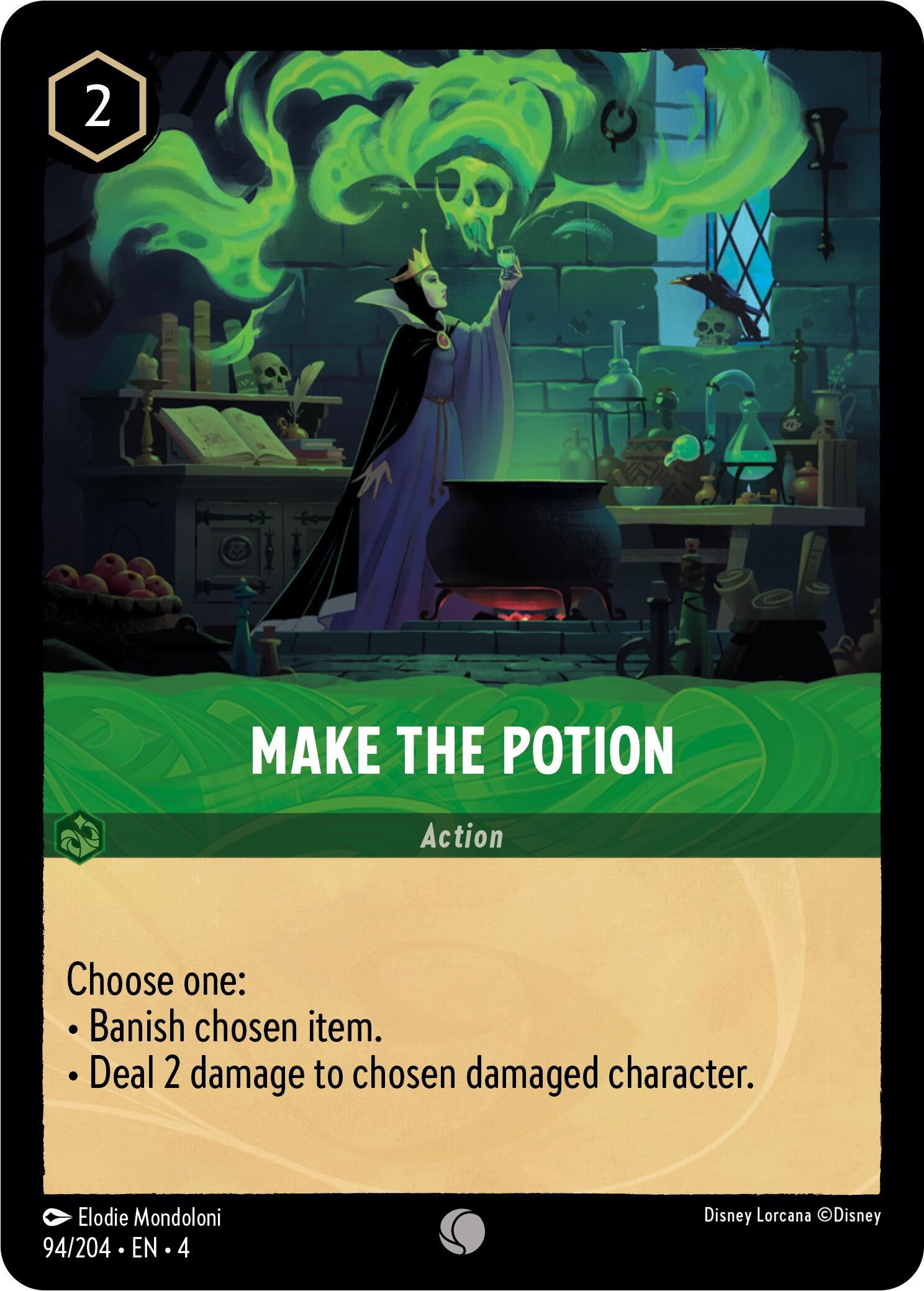 Make the Potion (94/204) [Ursula's Return] Lorcana Single Disney    | Red Claw Gaming