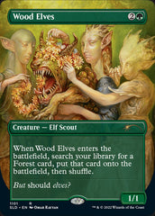 Wood Elves (Borderless) [Secret Lair Drop Series] MTG Single Magic: The Gathering    | Red Claw Gaming