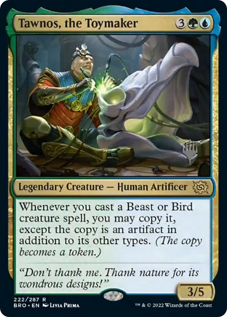 Tawnos, the Toymaker (Promo Pack) [The Brothers' War Promos] MTG Single Magic: The Gathering    | Red Claw Gaming