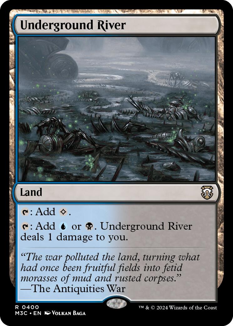 Underground River [Modern Horizons 3 Commander] MTG Single Magic: The Gathering    | Red Claw Gaming