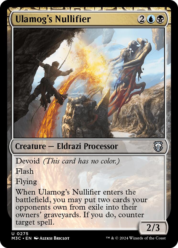 Ulamog's Nullifier [Modern Horizons 3 Commander] MTG Single Magic: The Gathering    | Red Claw Gaming