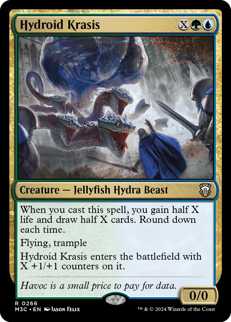 Hydroid Krasis [Modern Horizons 3 Commander] MTG Single Magic: The Gathering    | Red Claw Gaming