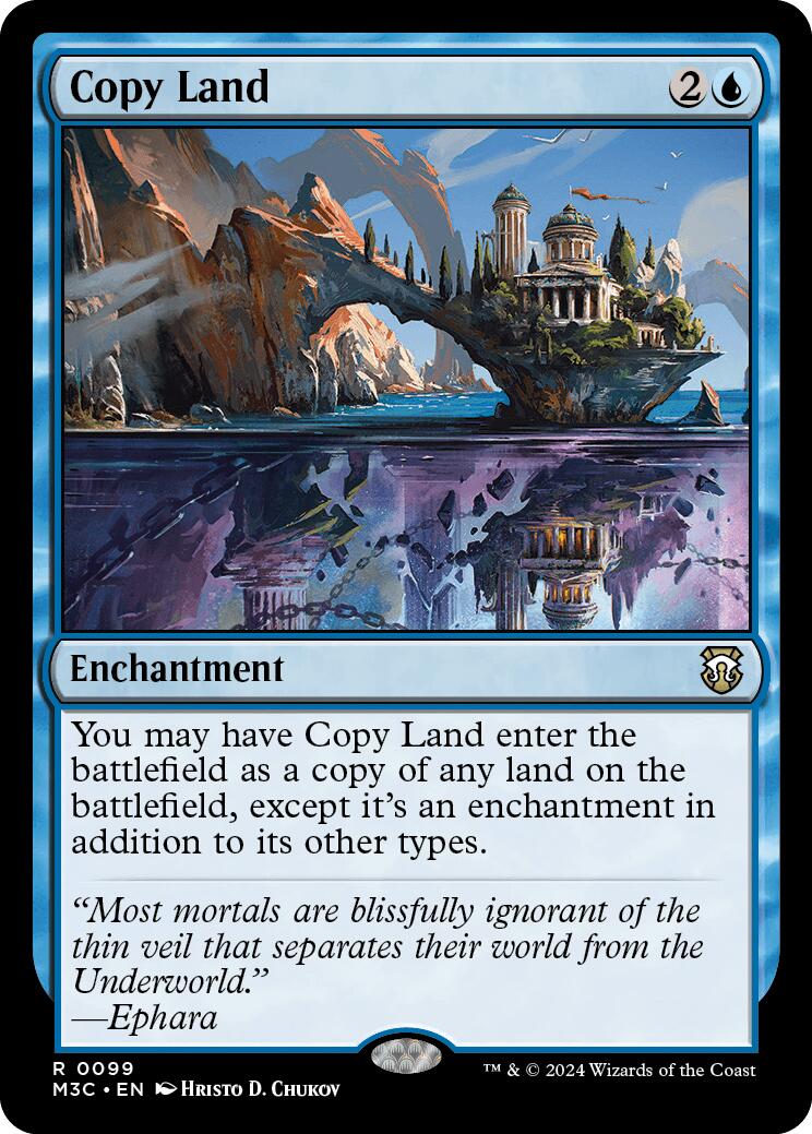 Copy Land [Modern Horizons 3 Commander] MTG Single Magic: The Gathering    | Red Claw Gaming