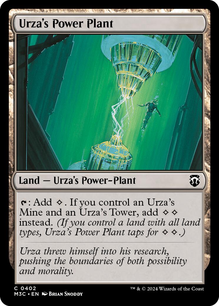 Urza's Power Plant [Modern Horizons 3 Commander] MTG Single Magic: The Gathering    | Red Claw Gaming