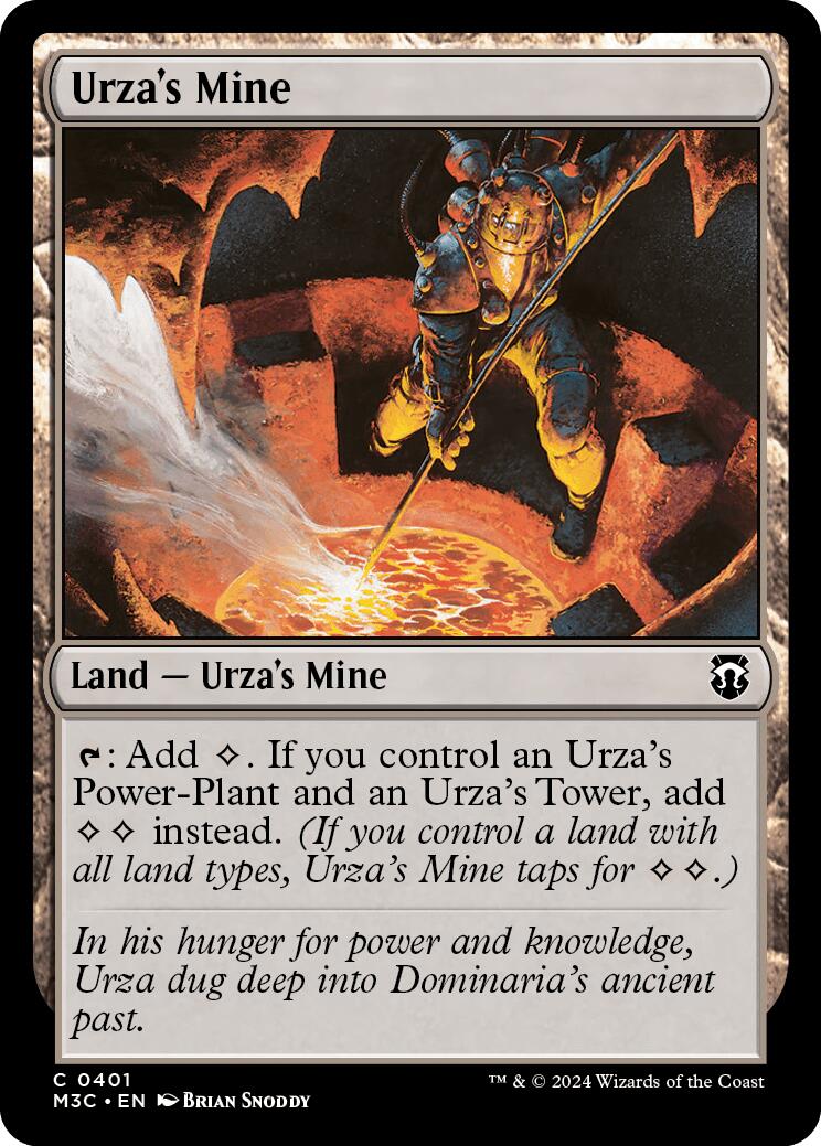 Urza's Mine [Modern Horizons 3 Commander] MTG Single Magic: The Gathering    | Red Claw Gaming