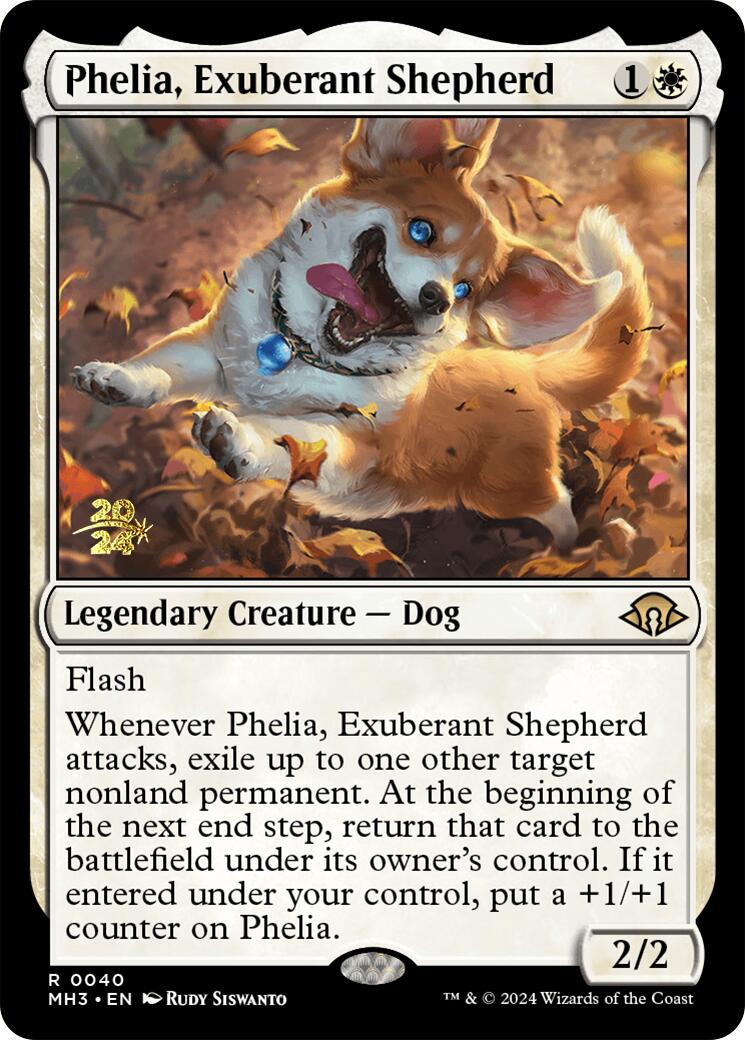 Phelia, Exuberant Shepherd [Modern Horizons 3 Prerelease Promos] MTG Single Magic: The Gathering    | Red Claw Gaming