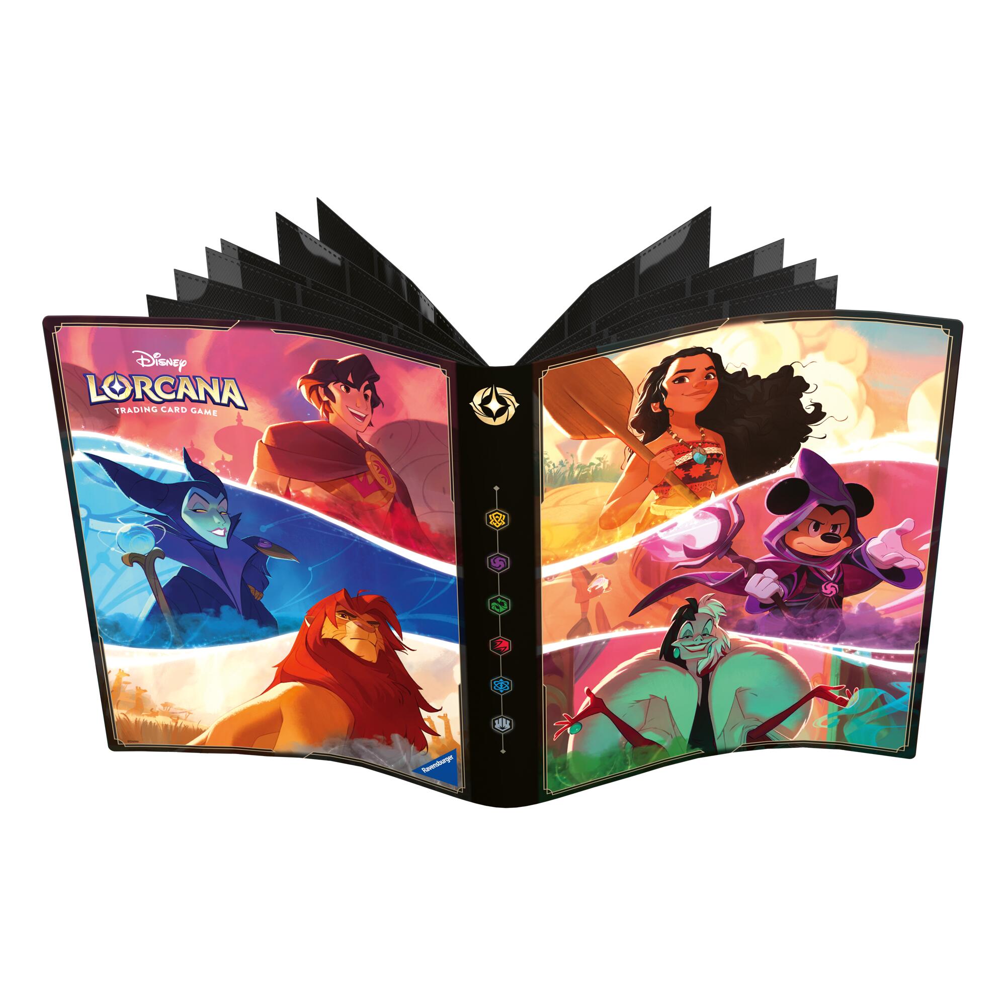 Disney Lorcana: 9-Pocket Portfolio (Iconic Characters) Lorcana Sealed Disney    | Red Claw Gaming