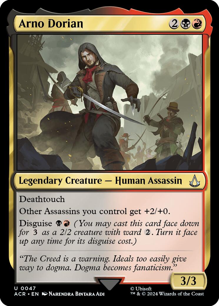 Arno Dorian [Assassin's Creed] MTG Single Magic: The Gathering    | Red Claw Gaming