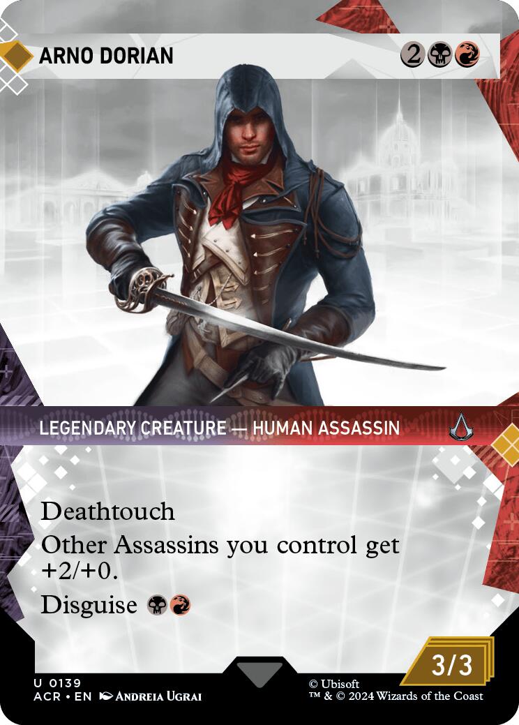 Arno Dorian (Showcase) [Assassin's Creed] MTG Single Magic: The Gathering    | Red Claw Gaming