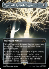 Yggdrasil, Rebirth Engine (Borderless) [Assassin's Creed] MTG Single Magic: The Gathering    | Red Claw Gaming