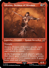 Alexios, Deimos of Kosmos (Foil Etched) [Assassin's Creed] MTG Single Magic: The Gathering    | Red Claw Gaming