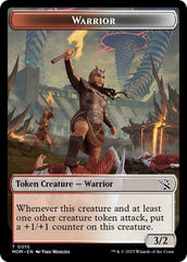 Warrior // Phyrexian Hydra (0012) Double-Sided Token [March of the Machine Tokens] MTG Single Magic: The Gathering    | Red Claw Gaming