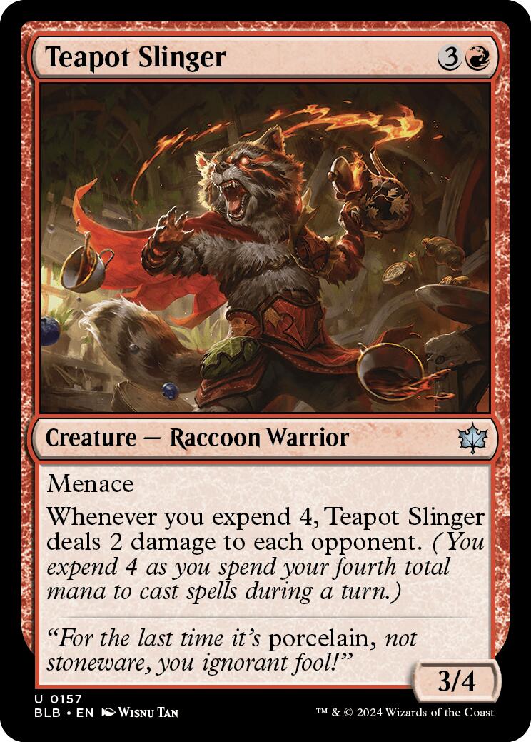 Teapot Slinger [Bloomburrow] MTG Single Magic: The Gathering    | Red Claw Gaming