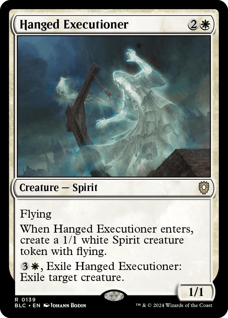 Hanged Executioner [Bloomburrow Commander] MTG Single Magic: The Gathering    | Red Claw Gaming